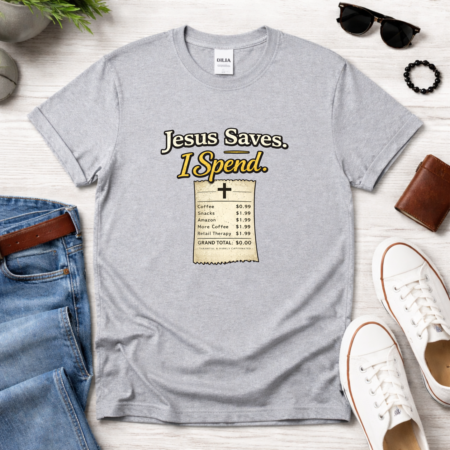 Jesus Saves, I Spend