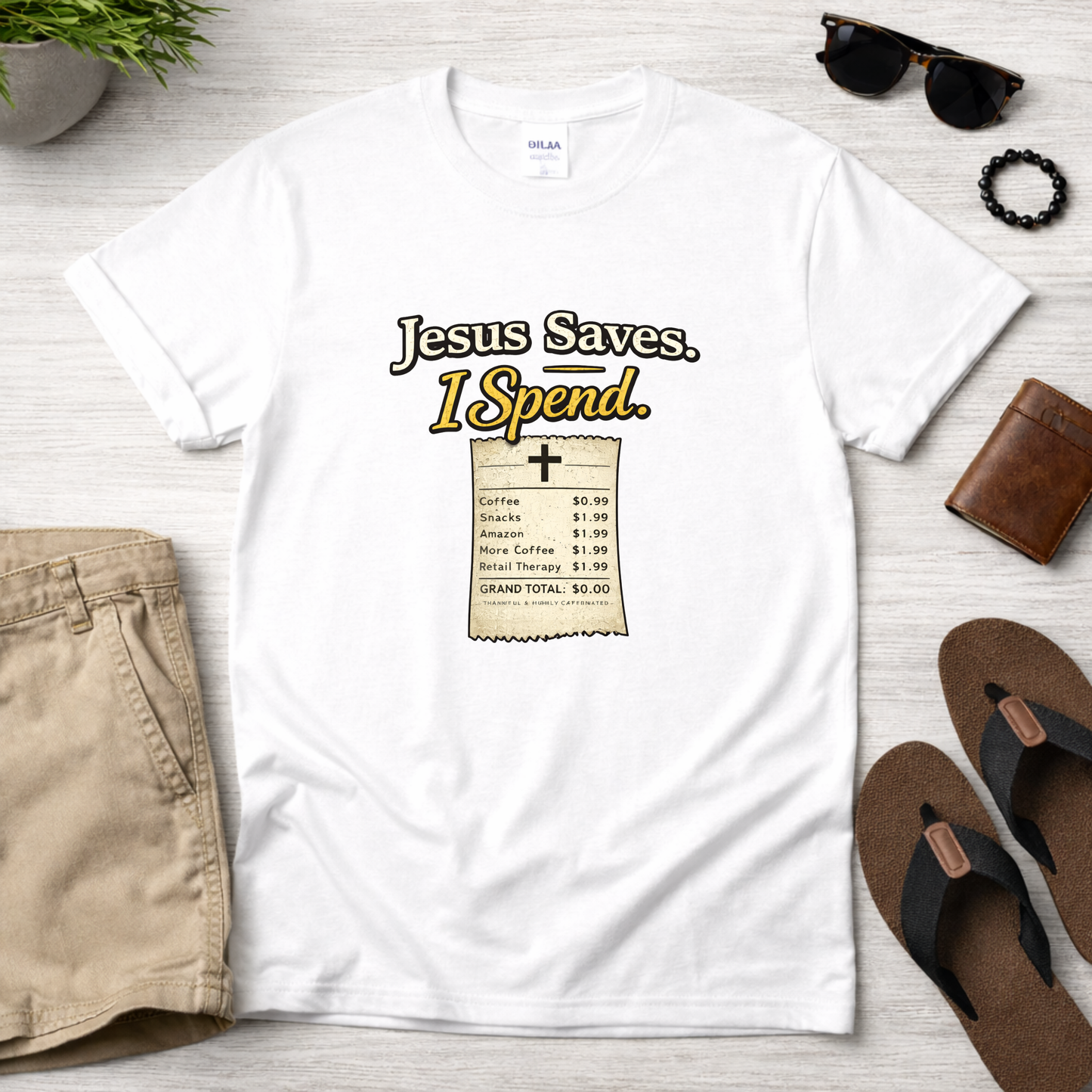 Jesus Saves, I Spend