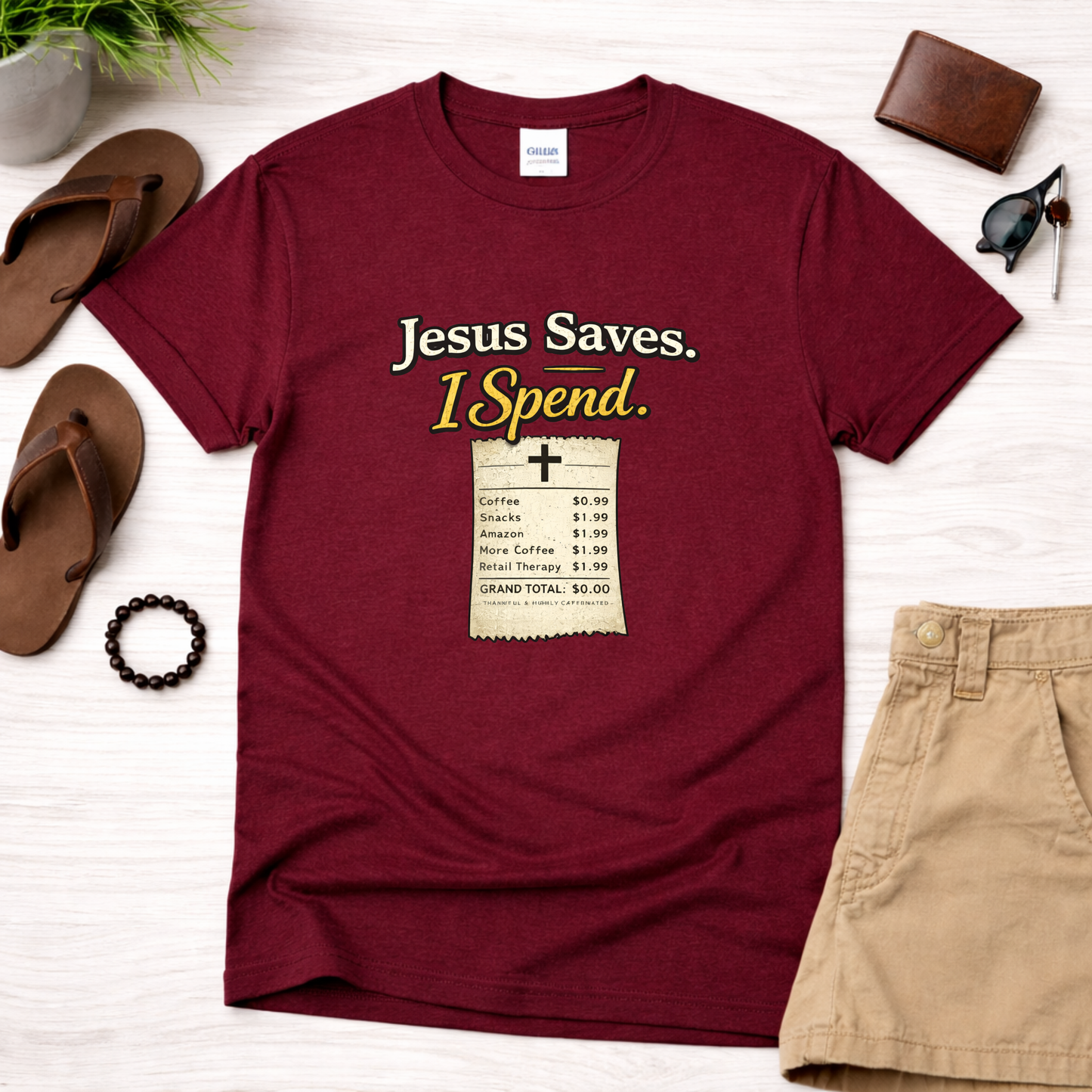 Jesus Saves, I Spend