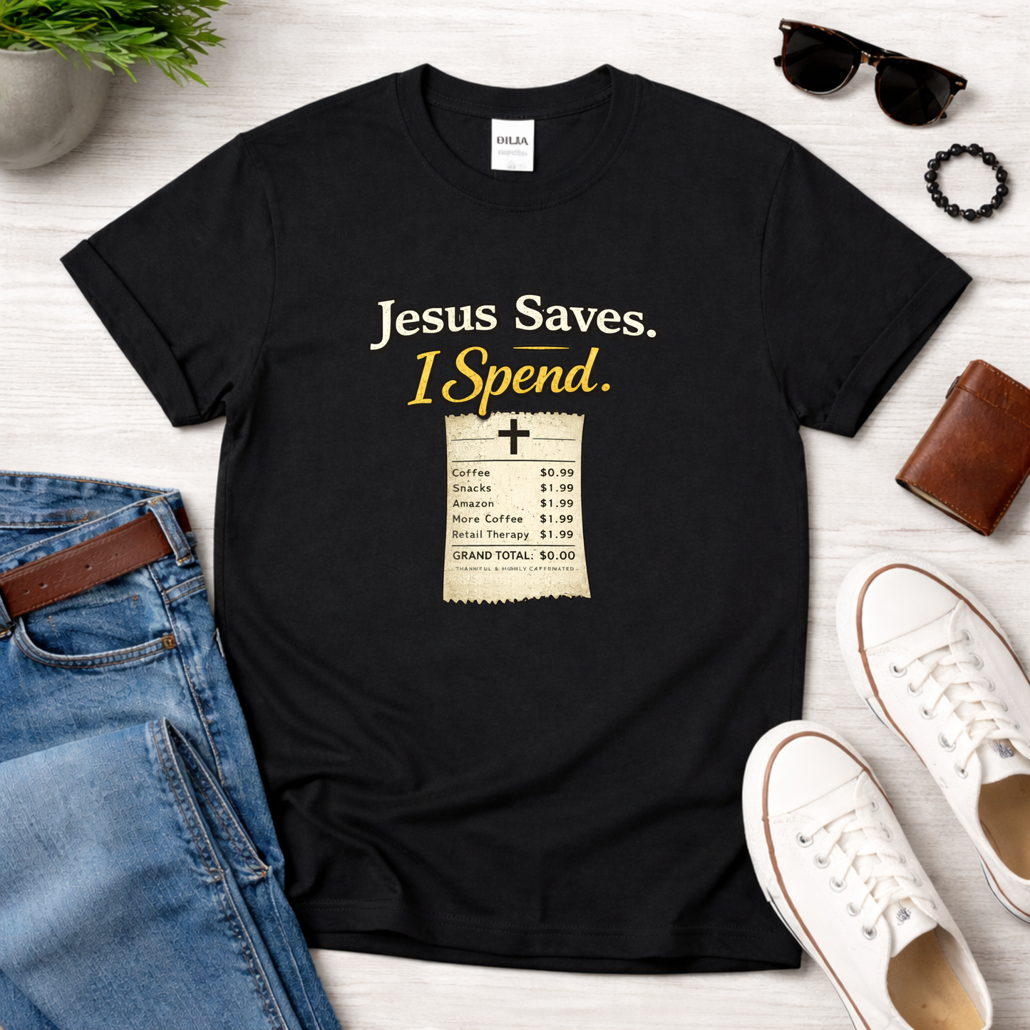 Jesus Saves, I Spend