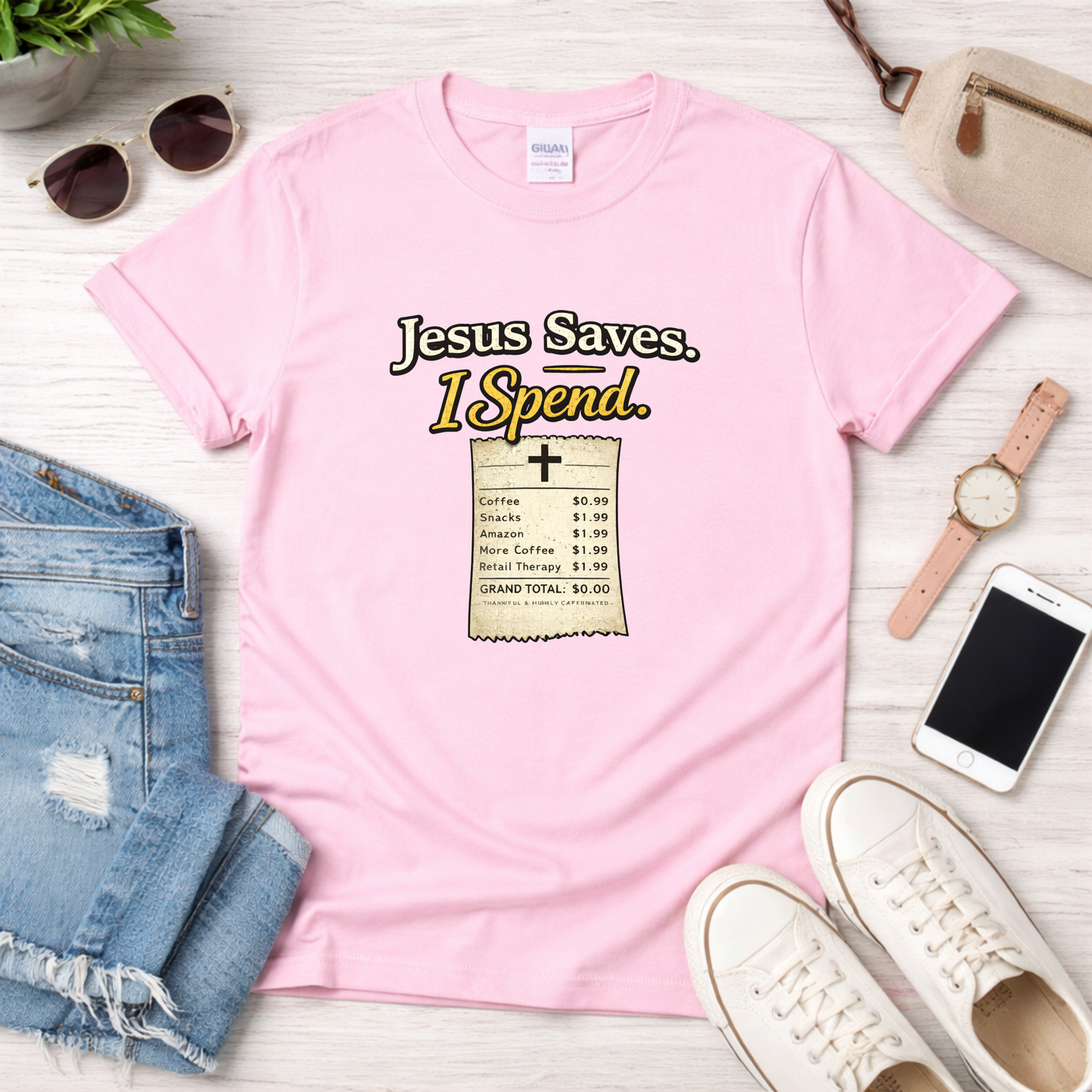 Jesus Saves, I Spend